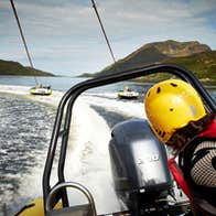 Image of speed boating