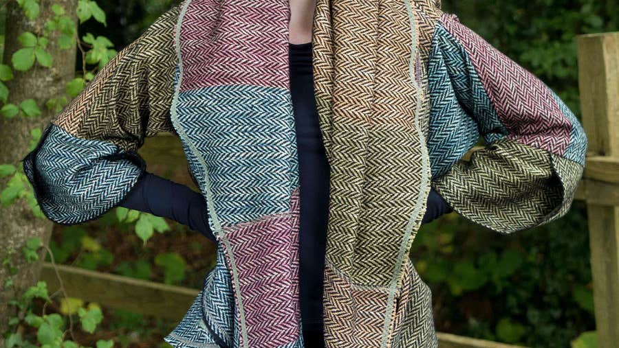 A Mise Tusa design multi coloured scarf