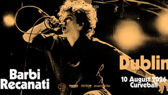 Barbi Recanati live at Curveball, Dublin