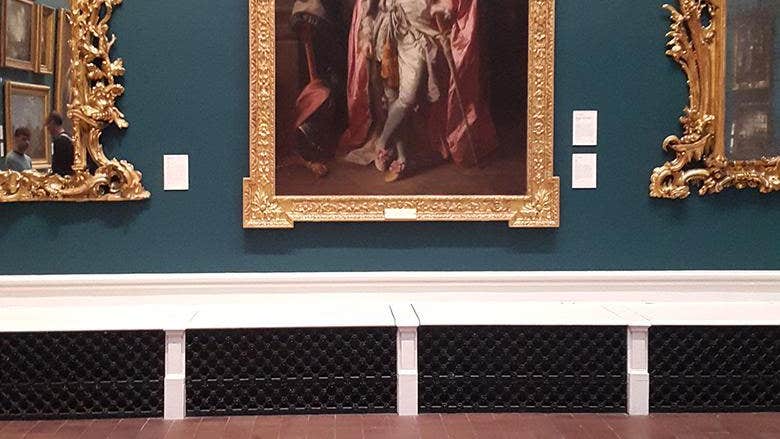 Yoga and meditation at the Gallery