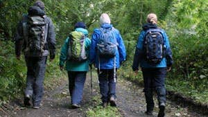 Walking at  Gleann Beag Loop