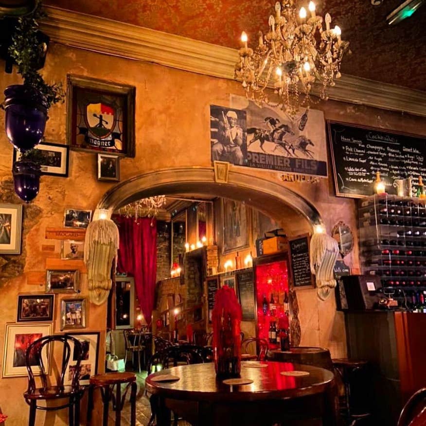 Interior shot of The Copper Room in Limerick City.