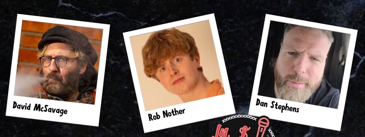 In Stitches Comedy Club at Wright Café Bar with David McSavage + Rob Nother + Dan Stephens