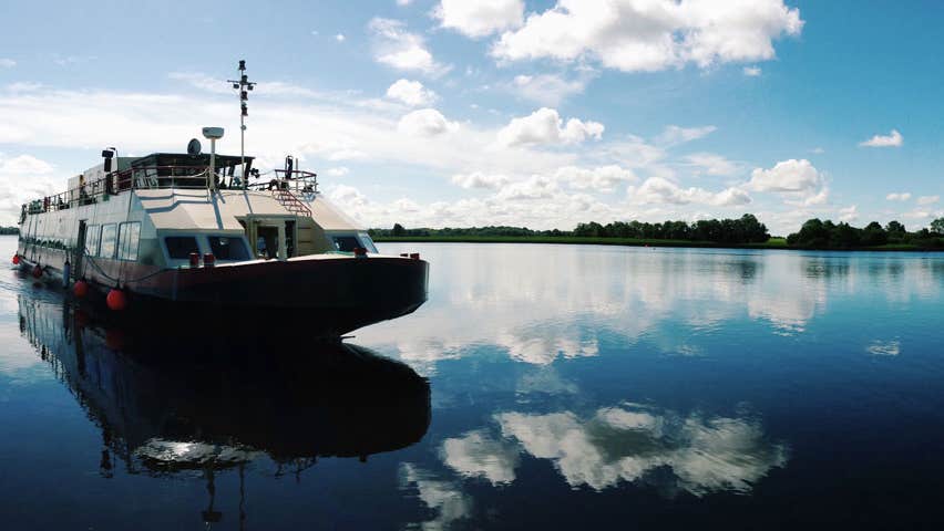 View of Shannon Princess Cruise Boat on the water