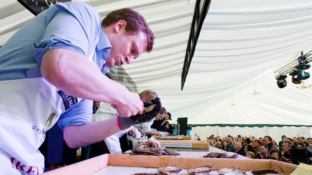 Relish all things seafood at the Galway International Oyster Festival.