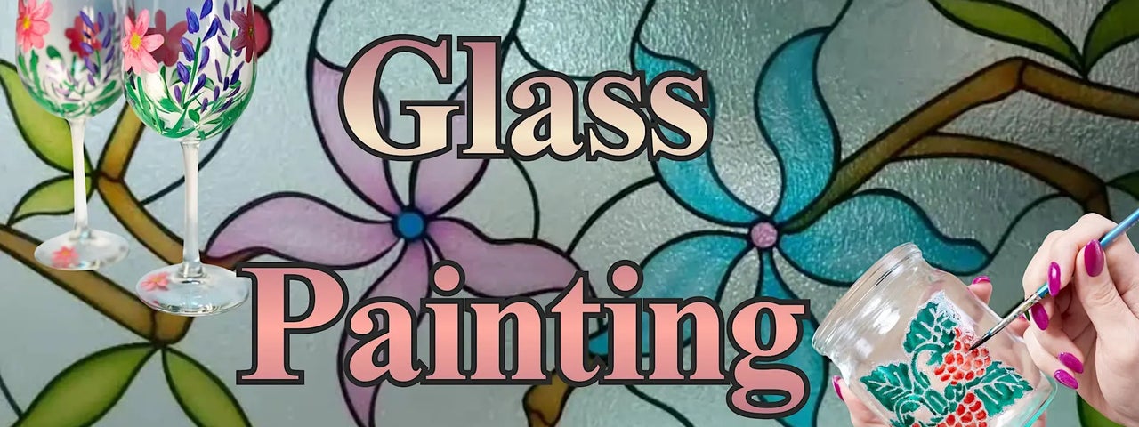 Paint your own unique glass in a relaxed environment Paint your own unique glass in our art studio to take home. Create your own unique piece with our instructor to help you crerate your masterpiece!