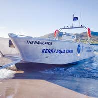 The Kerry Aqua Tours boat called The Navigator