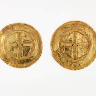 Pair of Gold Sun Discs, c. 2000 BC