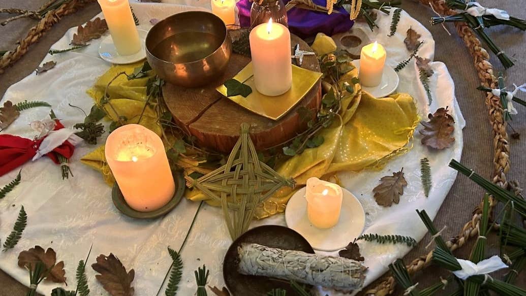Celebrating Brigit's Eve at Brigit's Garden