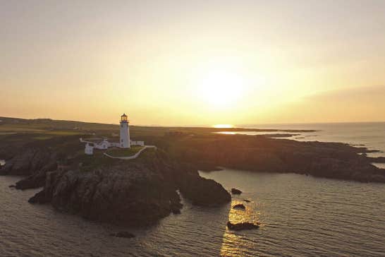 Sunset above Fanad Head Lighthouse, County Donegal