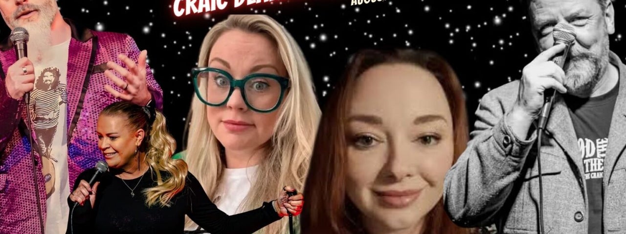 Collection of the comedians that will be at the show