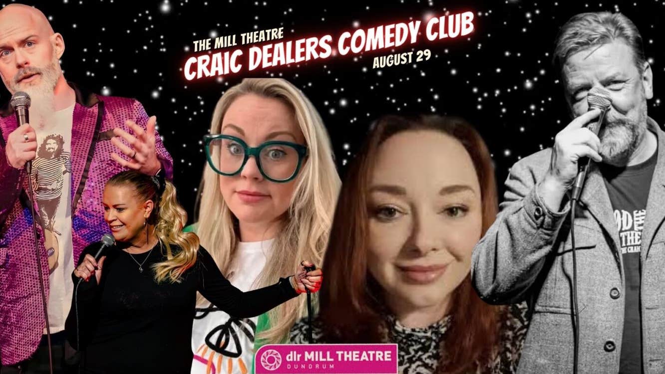 Collection of the comedians that will be at the show