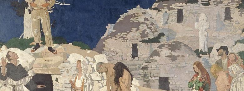 William Orpen (1878-1931), 'The Holy Well', 1916. © National Gallery of Ireland.
