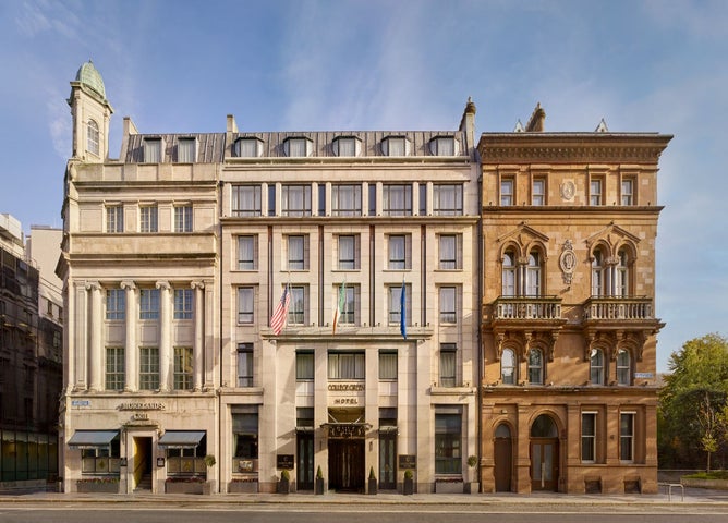 Front view of hotel