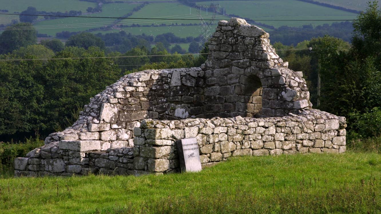 Ruins of an ancient church