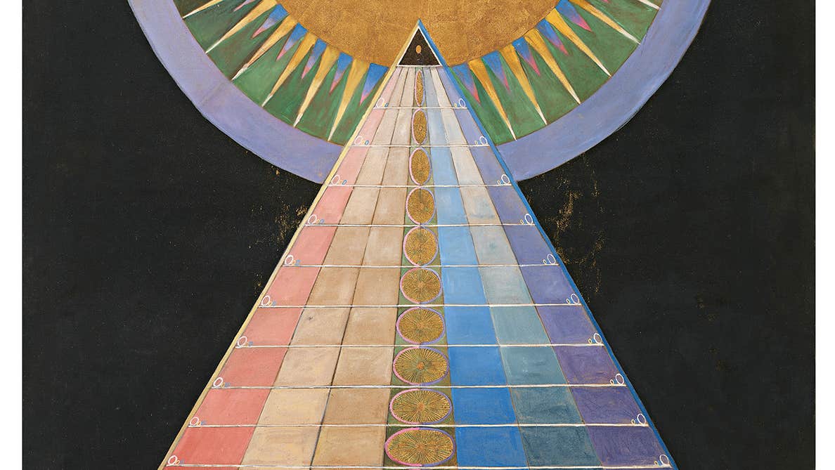 Hilma af Klint, Group X, No. 1, Altarpiece, 1915. Courtesy of The Hilma af Klint Foundation.