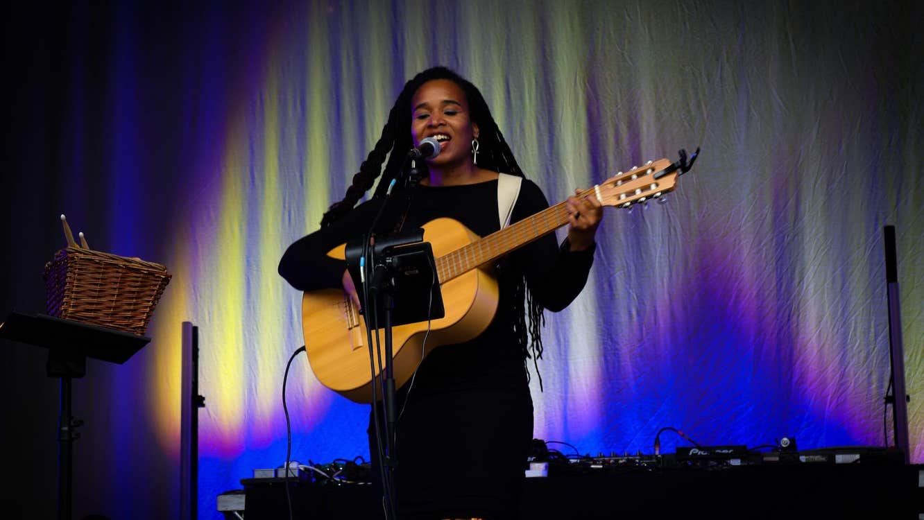 Ines Khai is a Guadeloupean singer