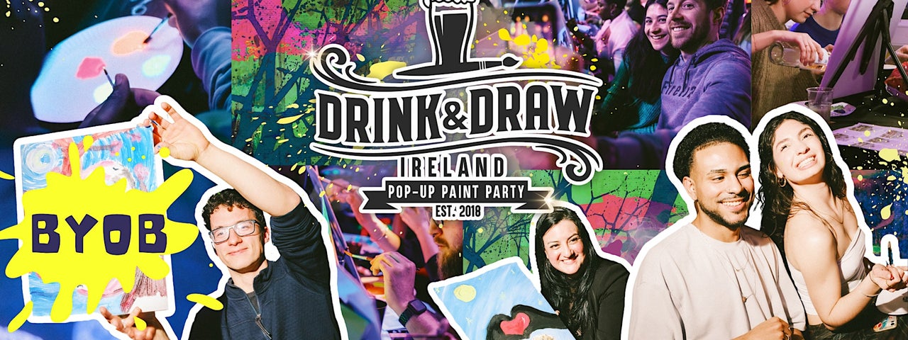 Drink & Draw: Paint like Bob Ross (BYOB)