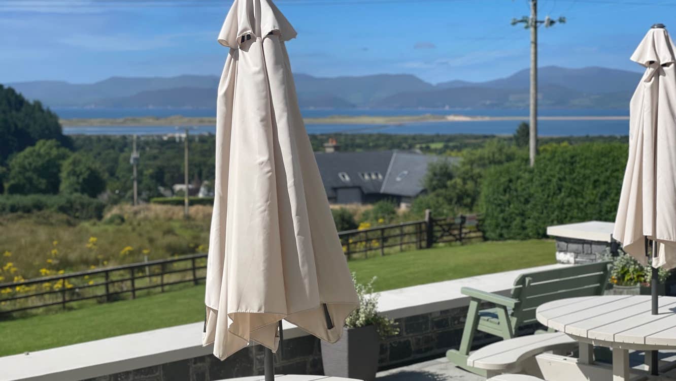 Outside seating area