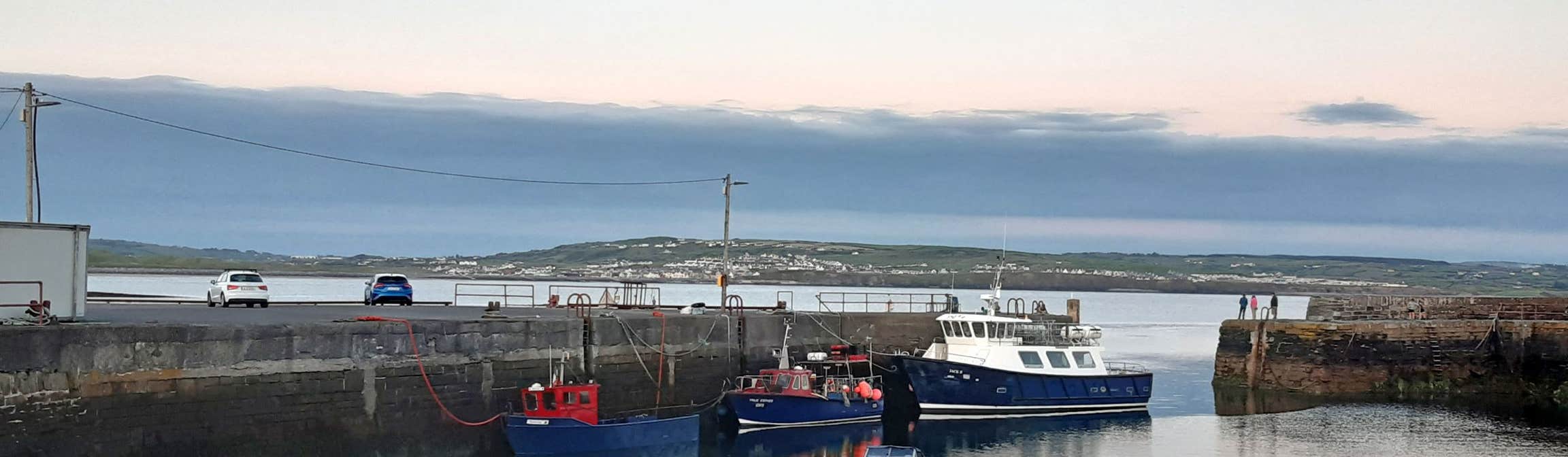 Image of the harbour in Liscannor in County Clare