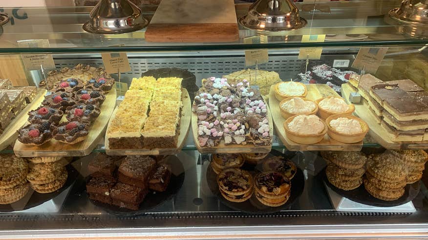Baked goods in Bowe's Café and Foodhall in Durrow, Co Laois