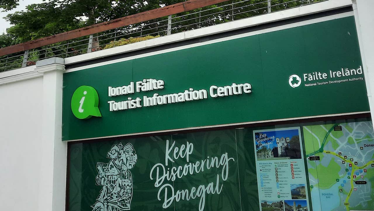 Exterior view of Donegal Tourist information centre