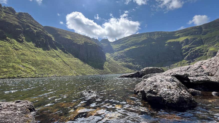 Comeragh Mountains in Co Waterford