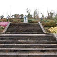 Outdoor stairs at O'Carolan Heritage Park