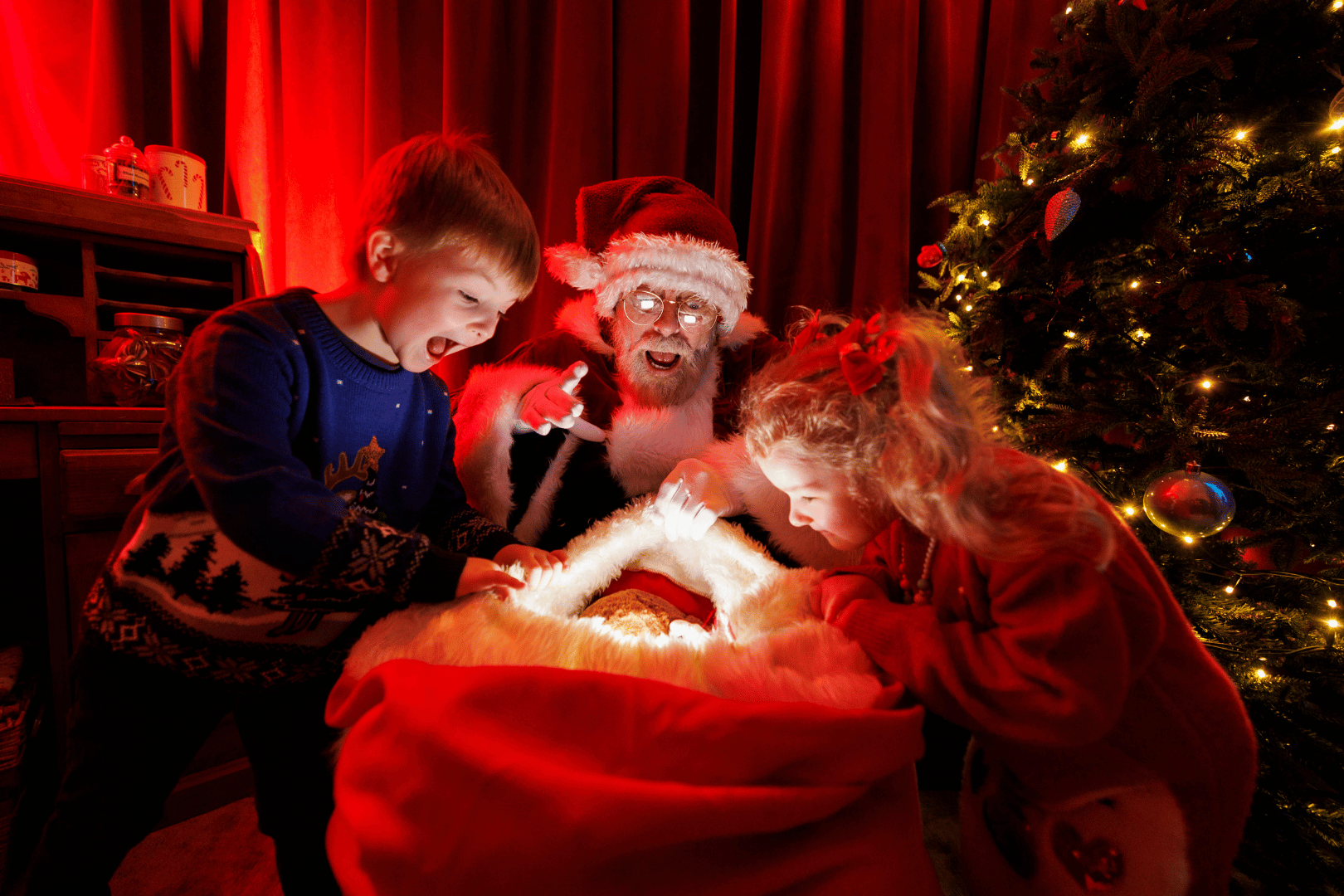 Santa at Malahide Castle Graphic