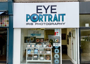 Shop front of photographic studio