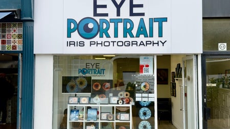 Shop front of photographic studio