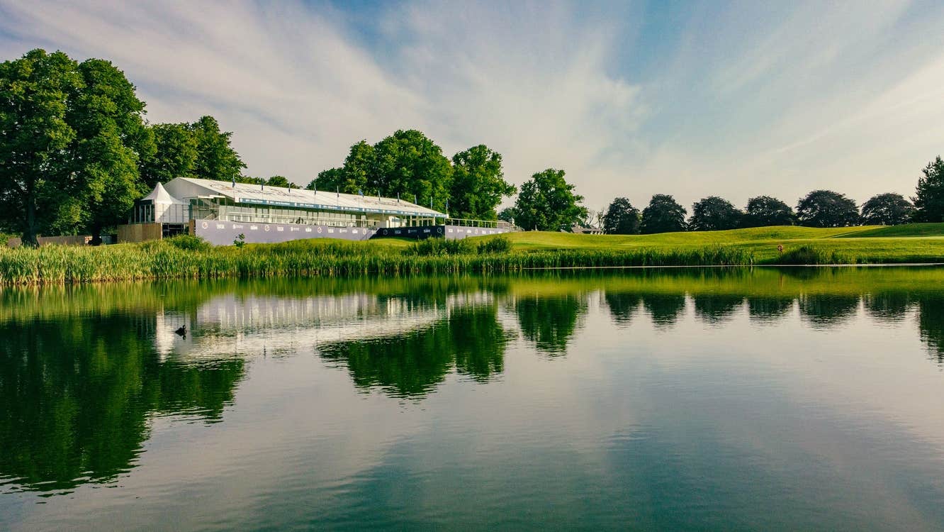 Irish Open viewing box at Mount Juliet Golf Club