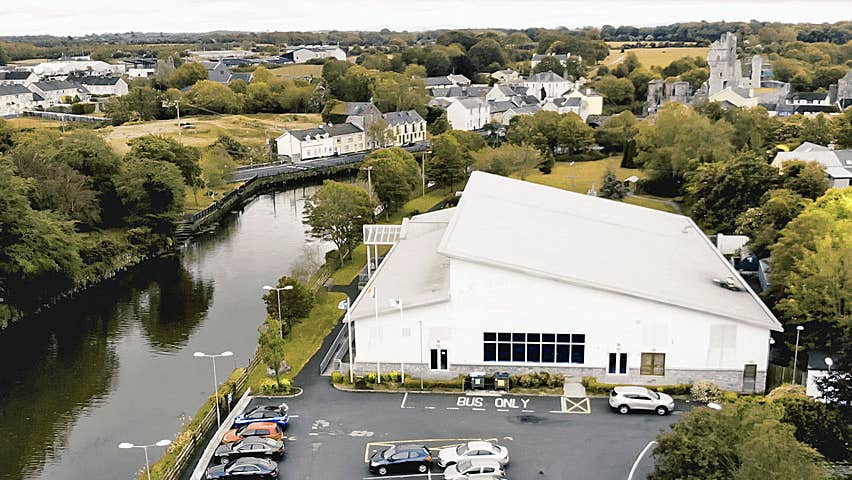Aerial view of Coral Leisure Askeaton in County Limerick