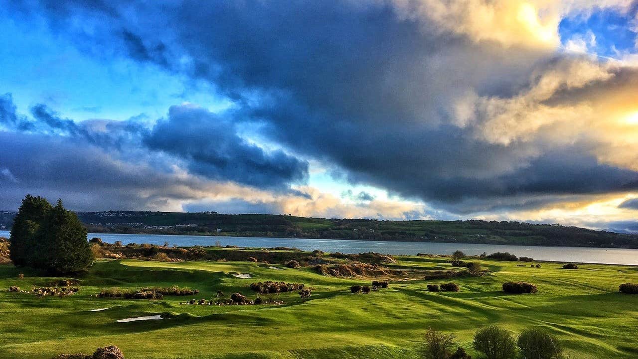View over the ninth hole at Cork Golf Club