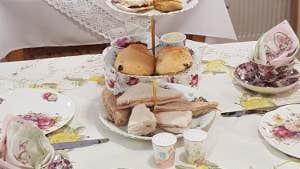 Afternoon tea display