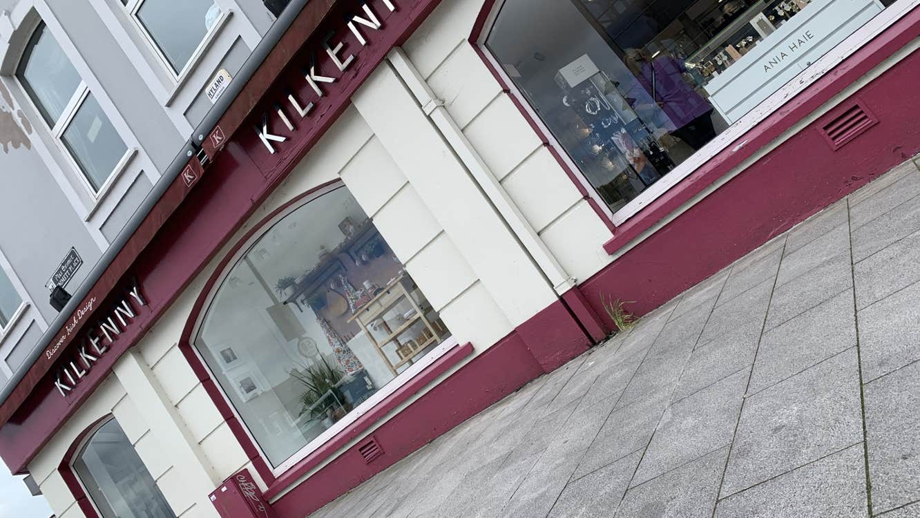 Exterior of the Kilkenny Design shop in Cork City