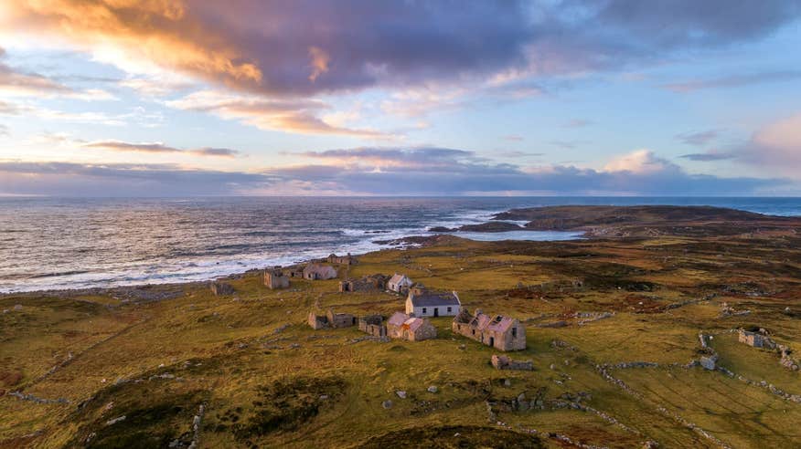 Inishsirrer Island Sunset, Gweedore, Co Donegal