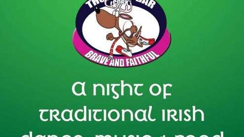 Logo of Thomond Bar with white text below against green background.