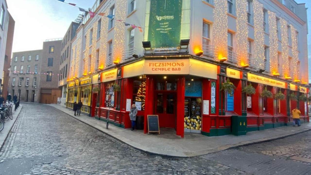 Front view of the hotel