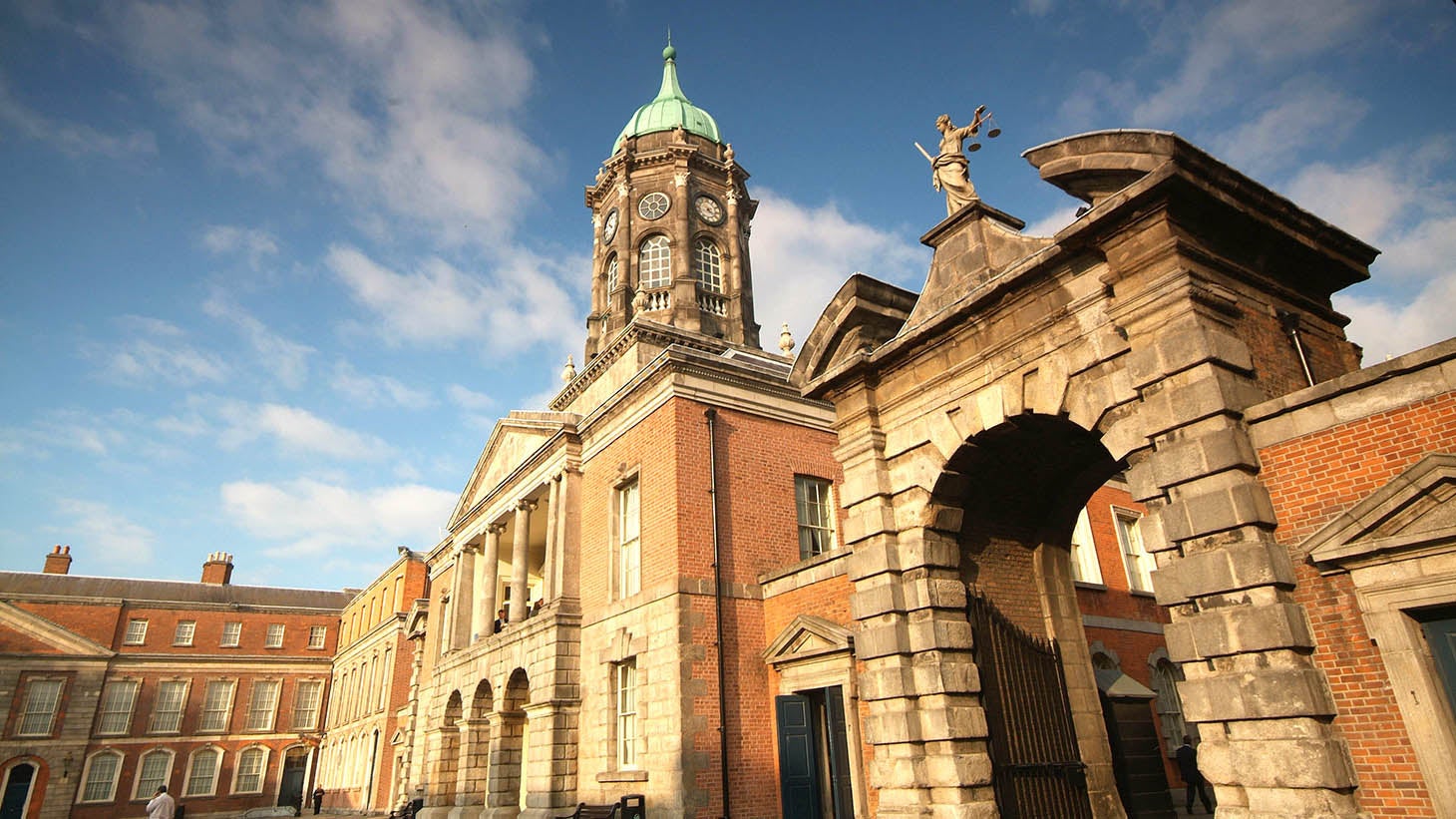 Dublin Castle, in the historic heart of Dublin.