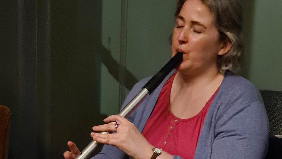 Uilleann pipes and Low Whistle