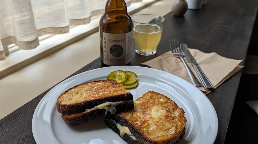 A toastie sandwich from Beag in Kilrush, Co Clare