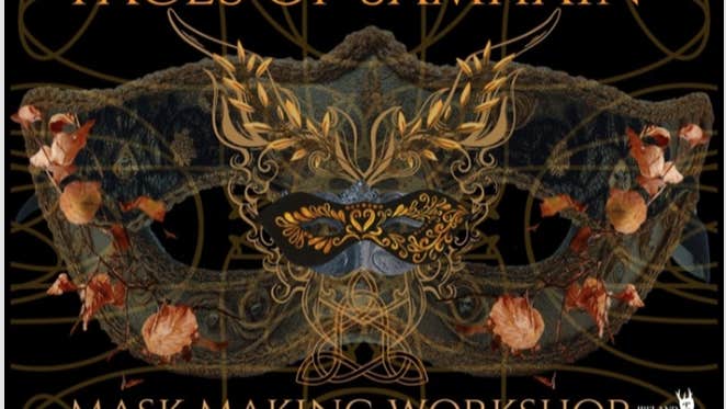 Step into the ancient world of Samhain and awaken your creativity in Faces of Samhain, an adults-only mask-making workshop led by artist Patsy Preston.
