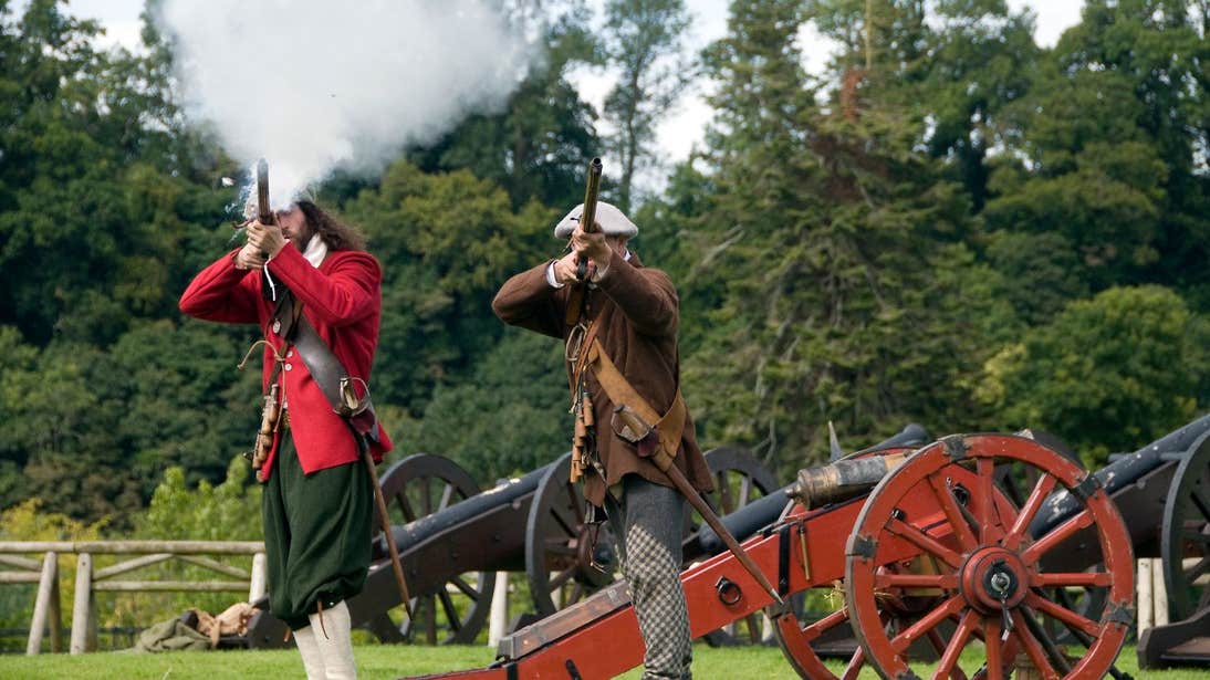 Reenactment of the Battle of the Boyne, Boyne Valley, Co. Meath