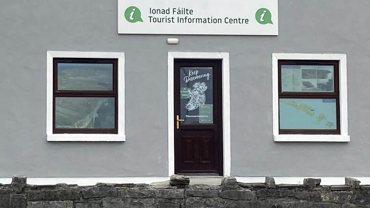 View of the exterior of Aran Tourist Information Centre