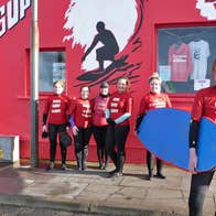Bens Surf Clinic Womens Surf Crew in Lahinch