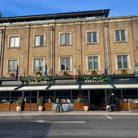 An exterior view of The Brooklyn bar and restaurant