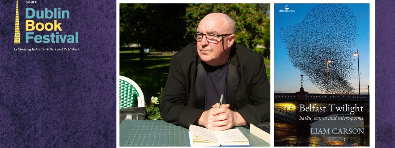Liam Carson appearing at Dublin Book Festival