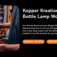 Kopper Kreation - Bottle Lamp Workshop