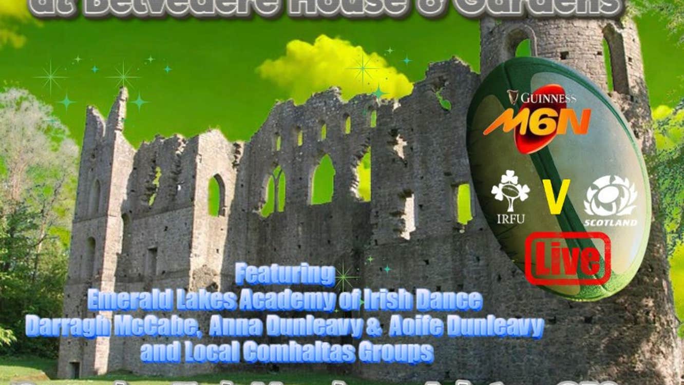 St. Patricks Weekend Trad Fest takes place on Saturday 14th March from 2pm to 4pm at the Belvedere House, Gardens & Park Visitor’s Centre Courtyard!